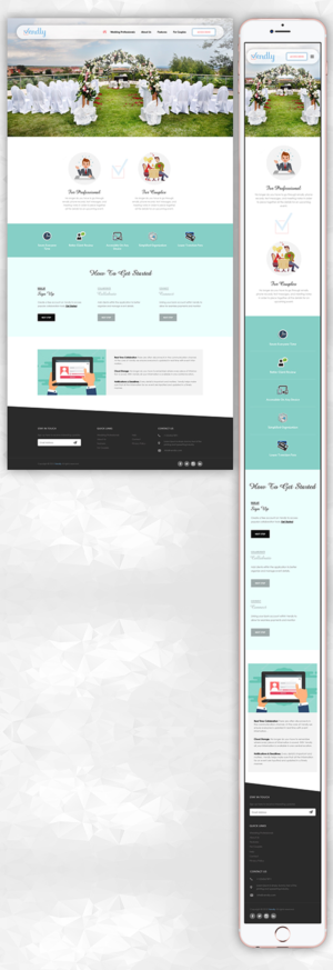 Web Design by PiXthemes for Vendly Partners | Design: #18296415