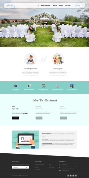 Web Design by PiXthemes for Vendly Partners | Design: #18296416
