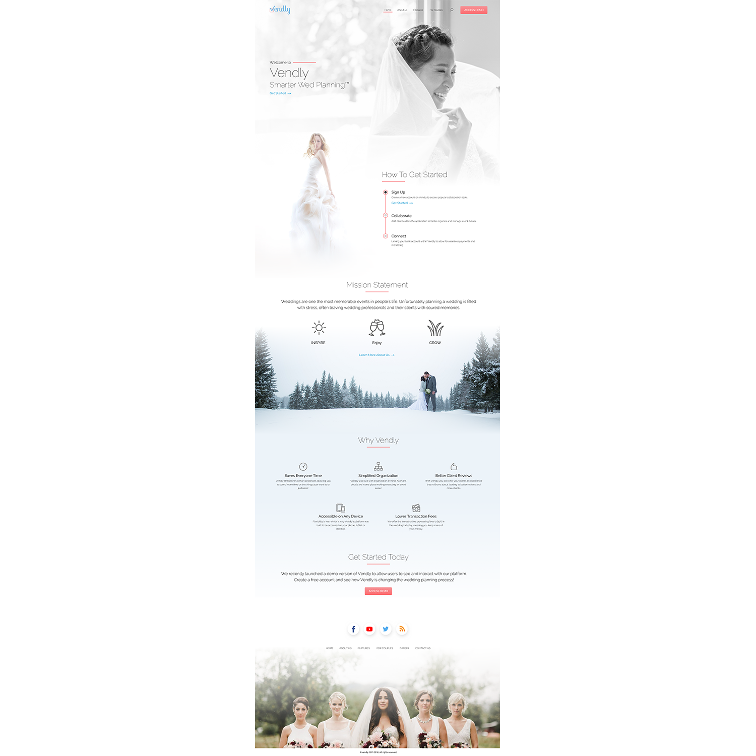 Web Design by Aidem Media for Vendly Partners | Design: #18177751