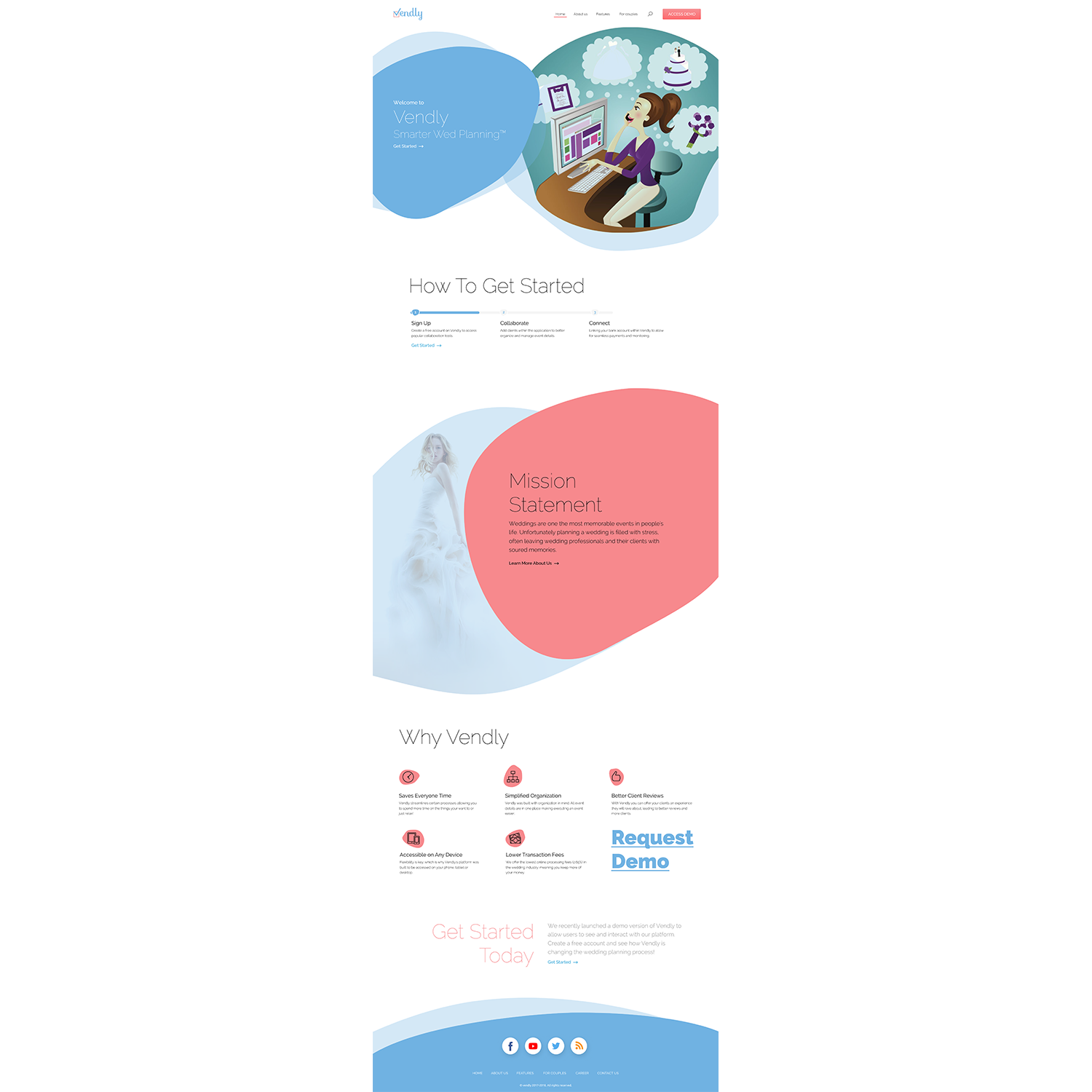 Web Design by Aidem Media for Vendly Partners | Design #18177752