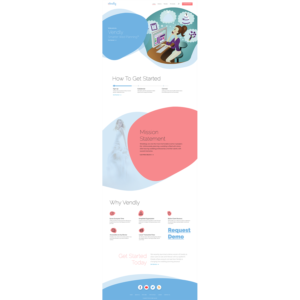 Web Design by Aidem Media for Vendly Partners | Design: #18177752
