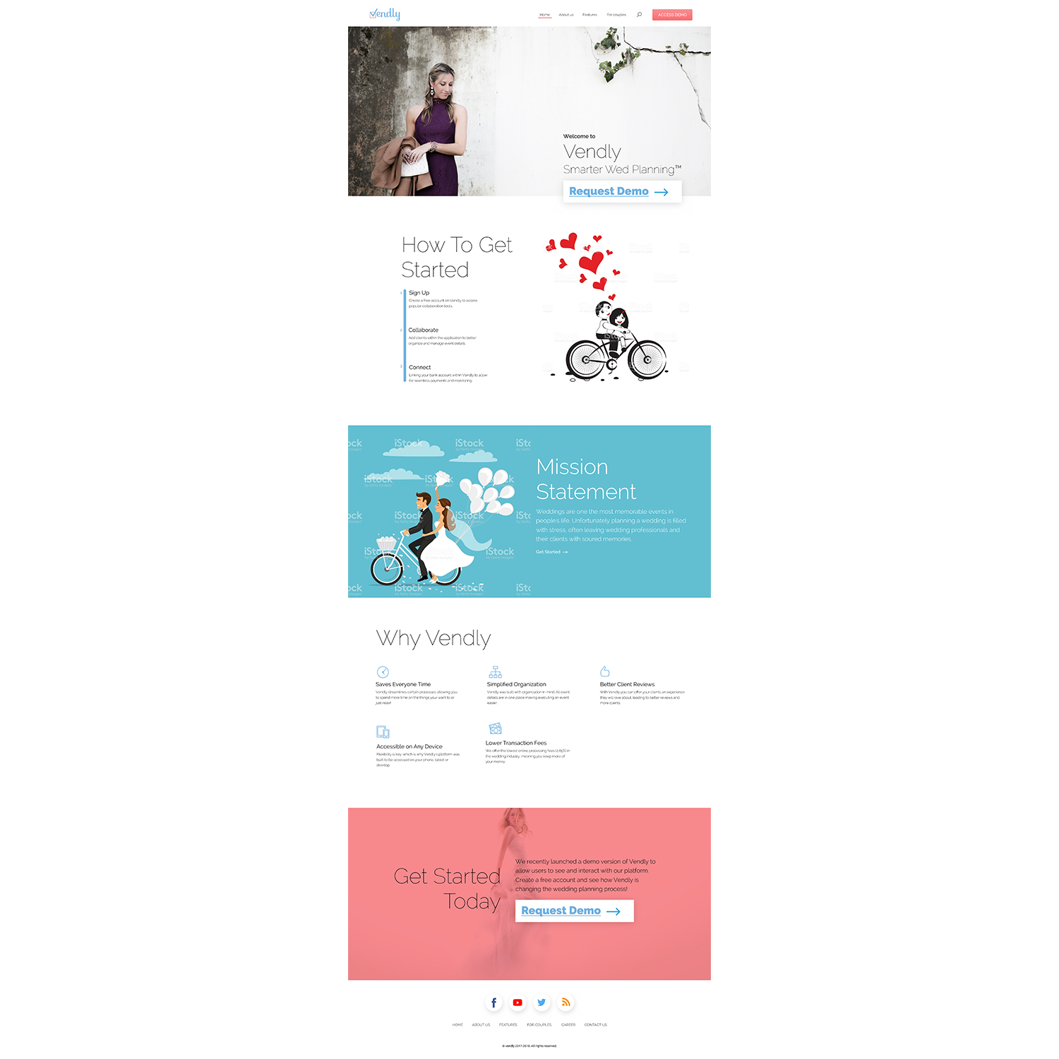 Web Design par Aidem Media pour Vendly Partners | Design #18177753