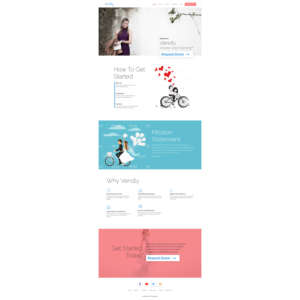 Web Design by Aidem Media for Vendly Partners | Design: #18177753