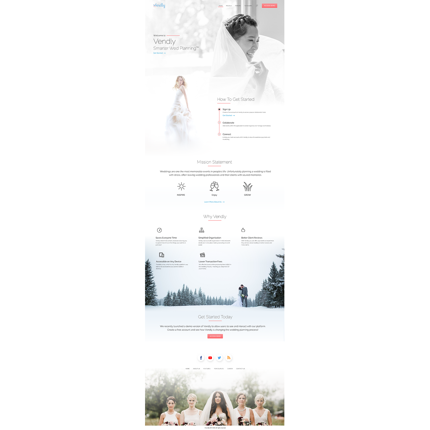 Web Design by Aidem Media for Vendly Partners | Design #18251990