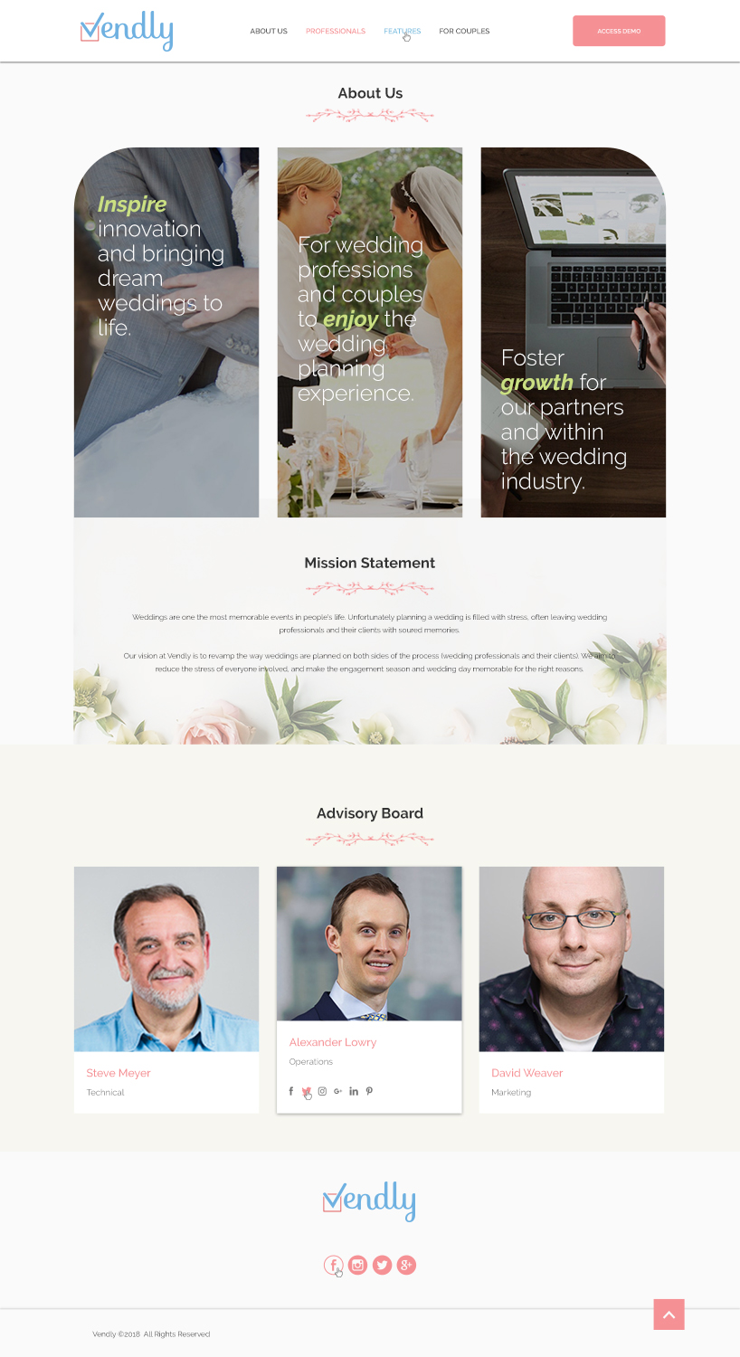 Web Design by OiligrivTomas for Vendly Partners | Design #18261050