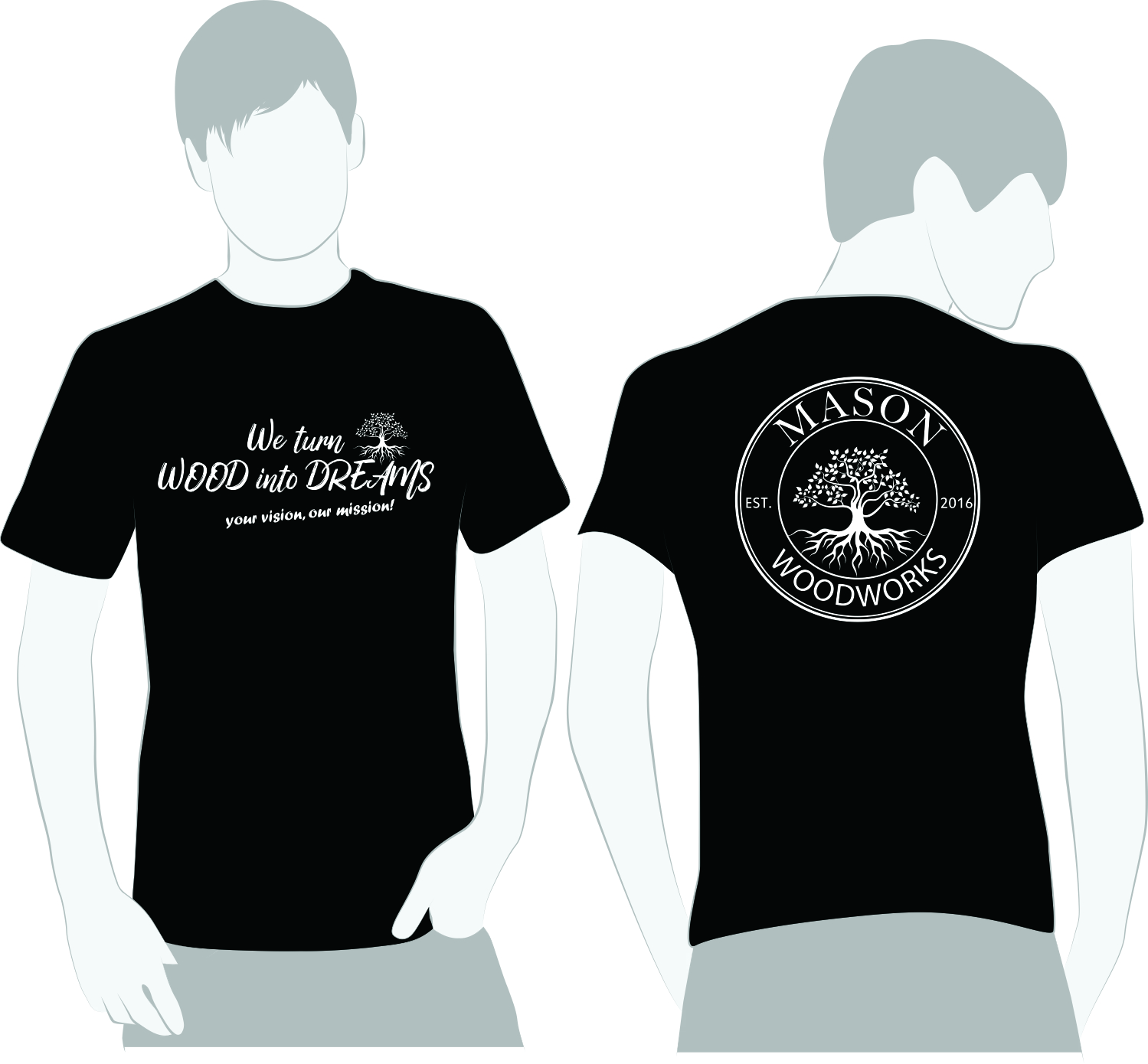 Diseño de Camiseta por CarlosQ para este proyecto | Diseño #18321727