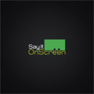 Say It OnScreen | Design de Logo par Arham Hidayat