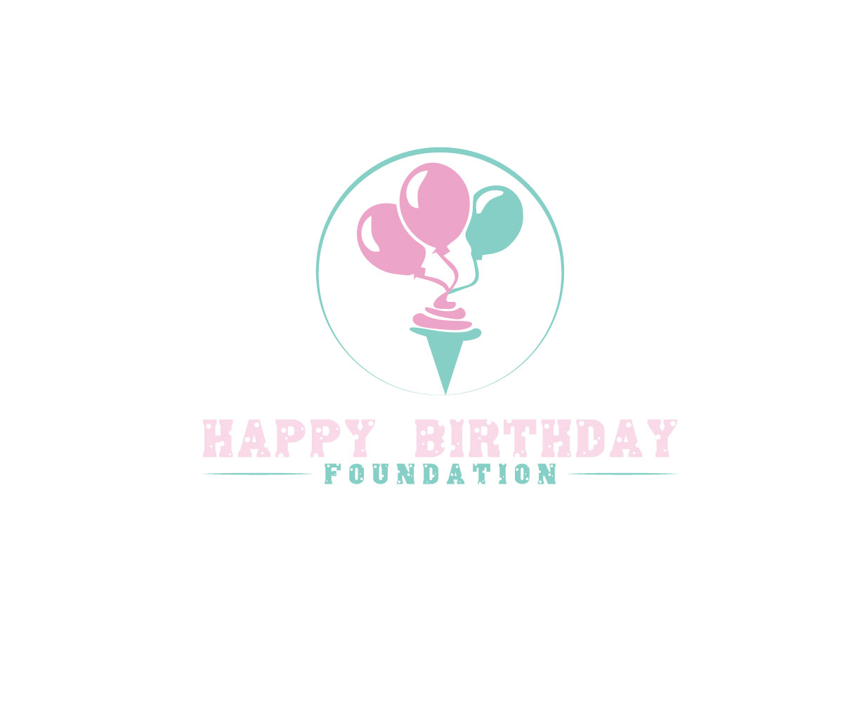 Logo-Design von Kontab für Happy Birthday Foundation | Design #18145811