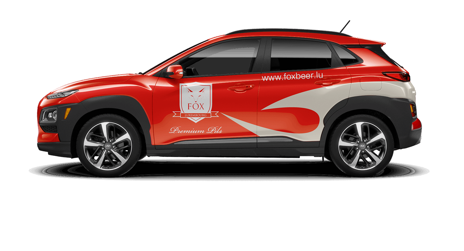 Car Wrap Design by Adi Saos for Fox Beer (Luxembourg) S.à r.l. | Design #18504065