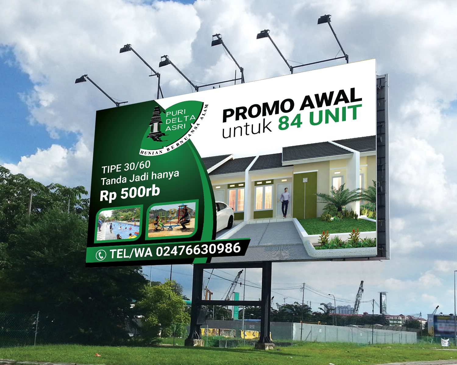 Billboard Design by mmmarif1982 for Irene Tjahjadi | Design #18124997