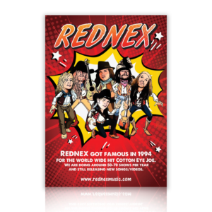 Flyer Design by - SWING - for Rednex AB | Design: #18171098