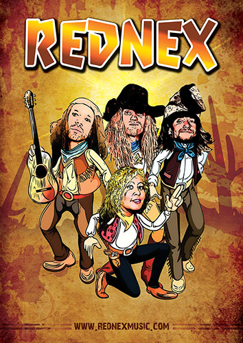 Flyer-Design von - SWING - für Rednex AB | Design #18208616