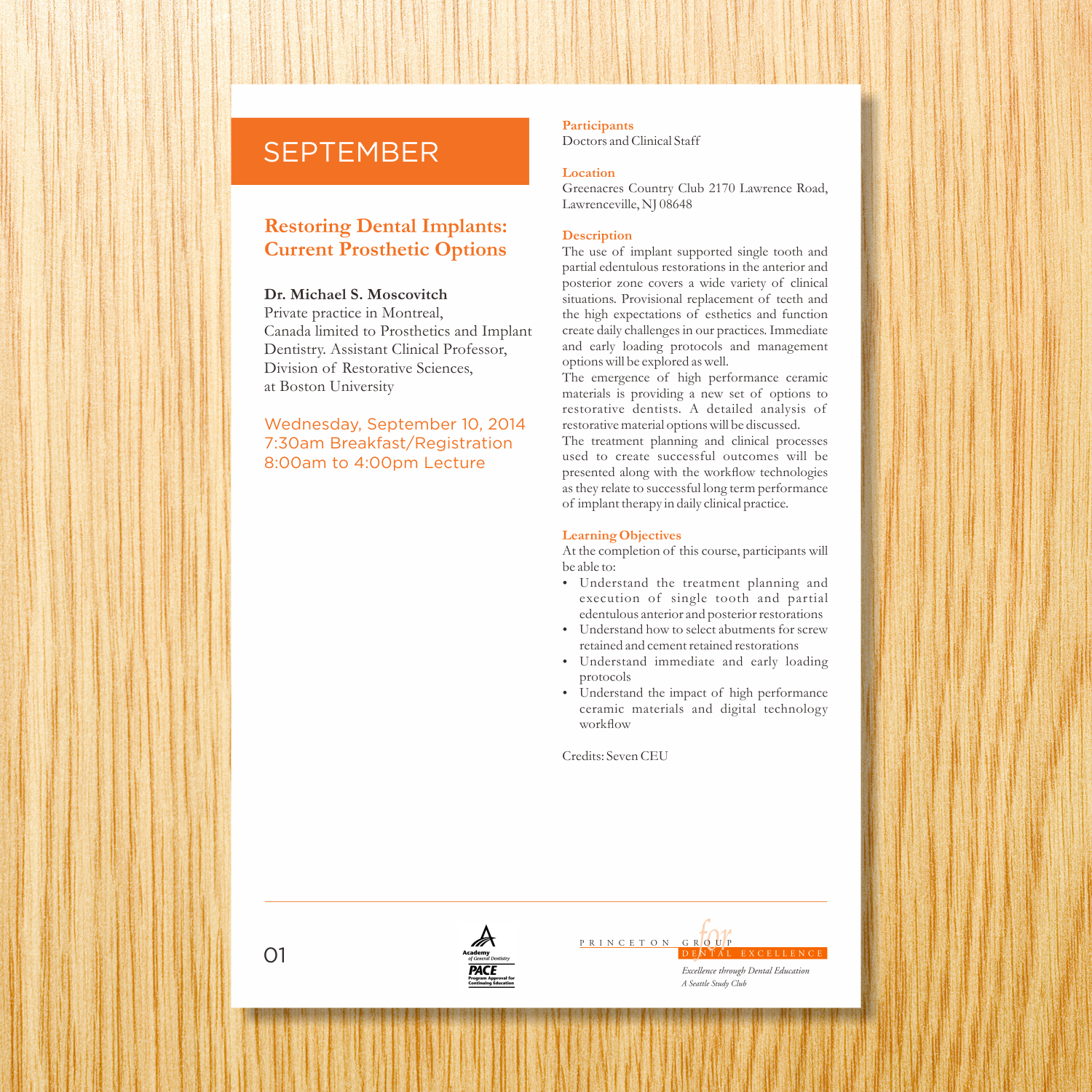 Catalogue Design by barinix for Princeton Group for Dental Excellence | Design #18224641