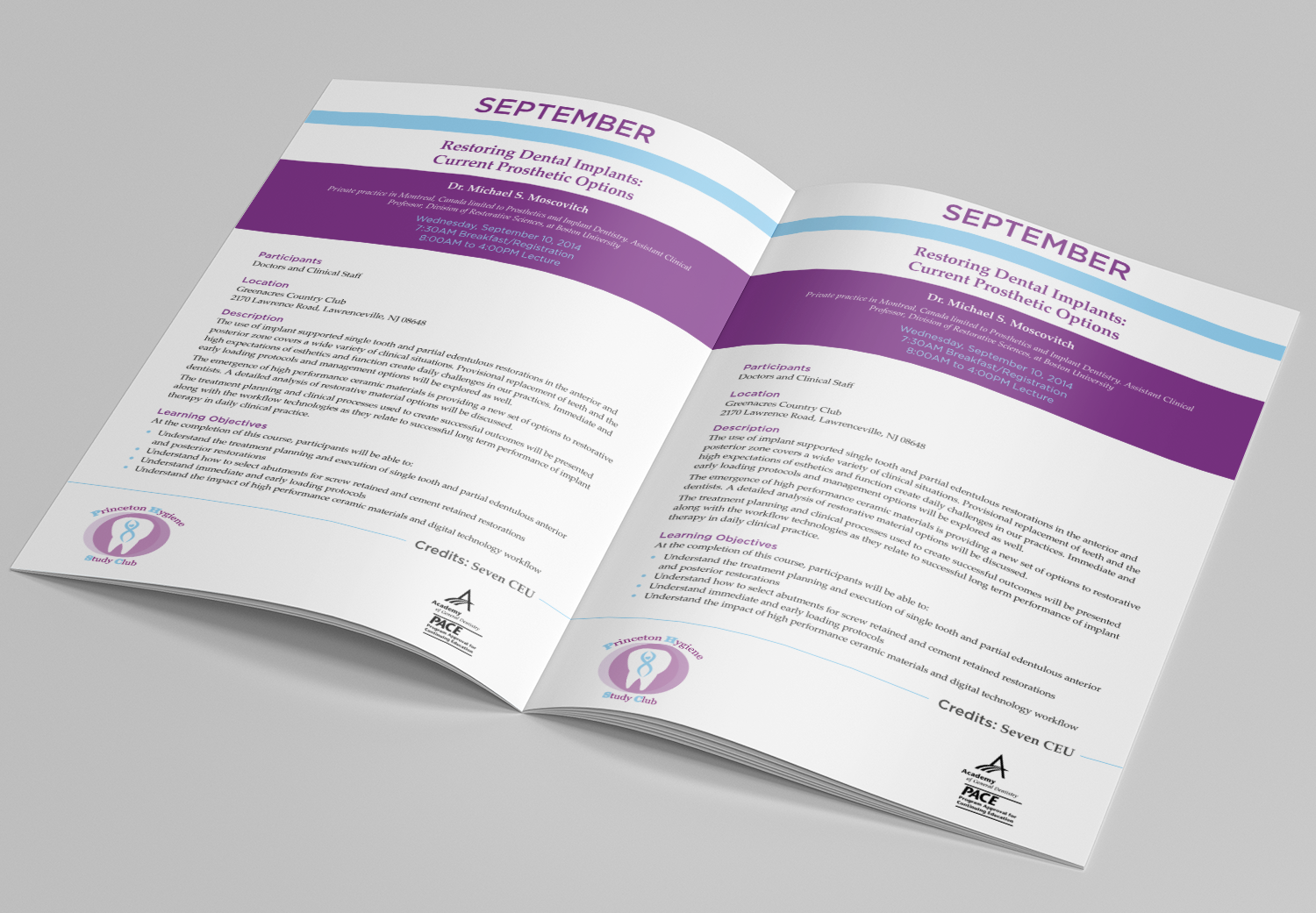 Katalog-Design von HamzaMalik für Princeton Group for Dental Excellence | Design #18308694