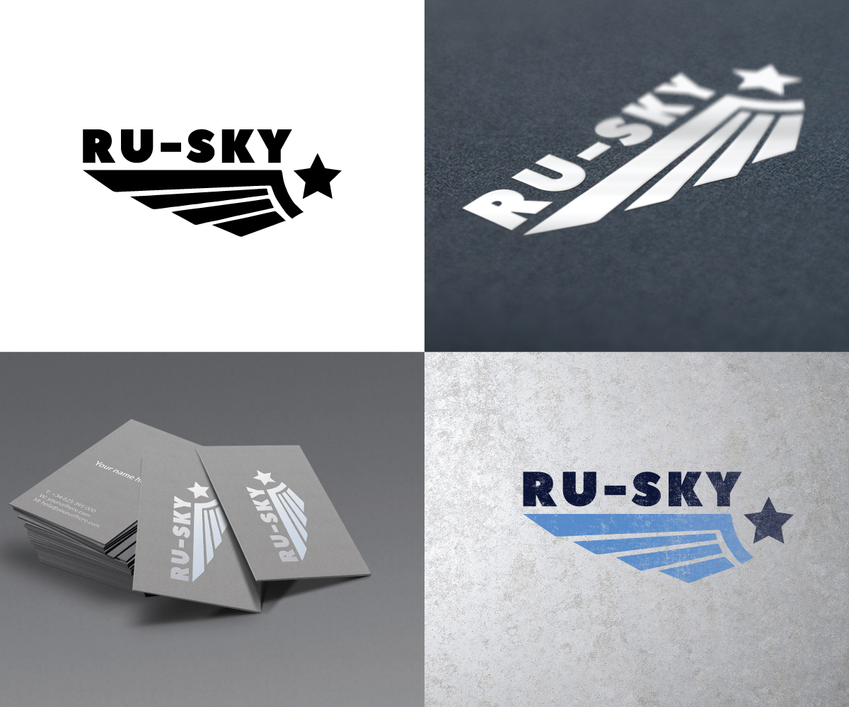 Logo Design by Farmiza for RU-SKY | Design #18175277