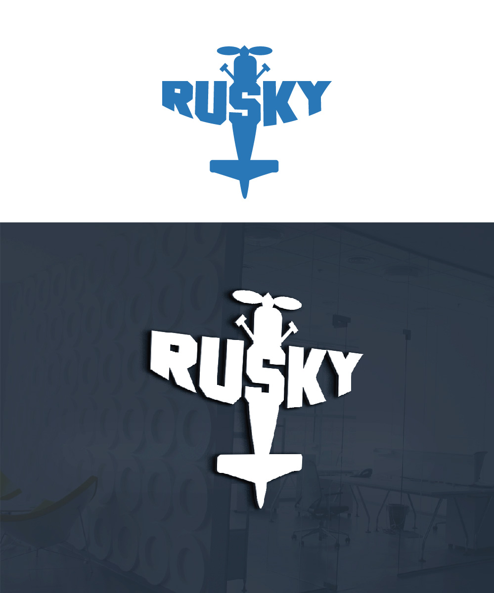 Logo Design by Isnah Logo for RU-SKY | Design #18181140