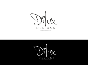 Dilux Designs and letters DD in pattern | Logo-Design von nikkiblue