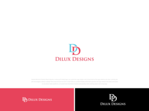 Dilux Designs and letters DD in pattern | Design de Logo par Kejo87