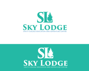 Sky Lodge - Unity College Education and Adventure Center | Logo Design by Juli creation