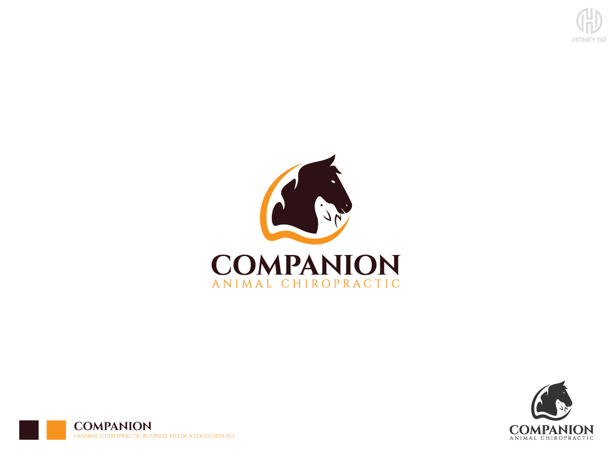 Diseño de Logo por Honey GD para Companion Animal Chiropractic | Diseño #18134868