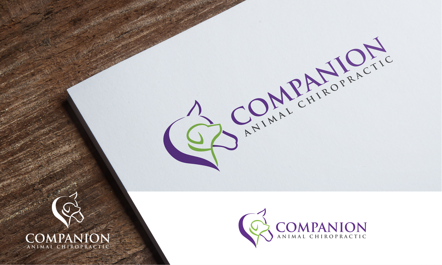 Logo Design by DoMadic for Companion Animal Chiropractic | Design #18139536