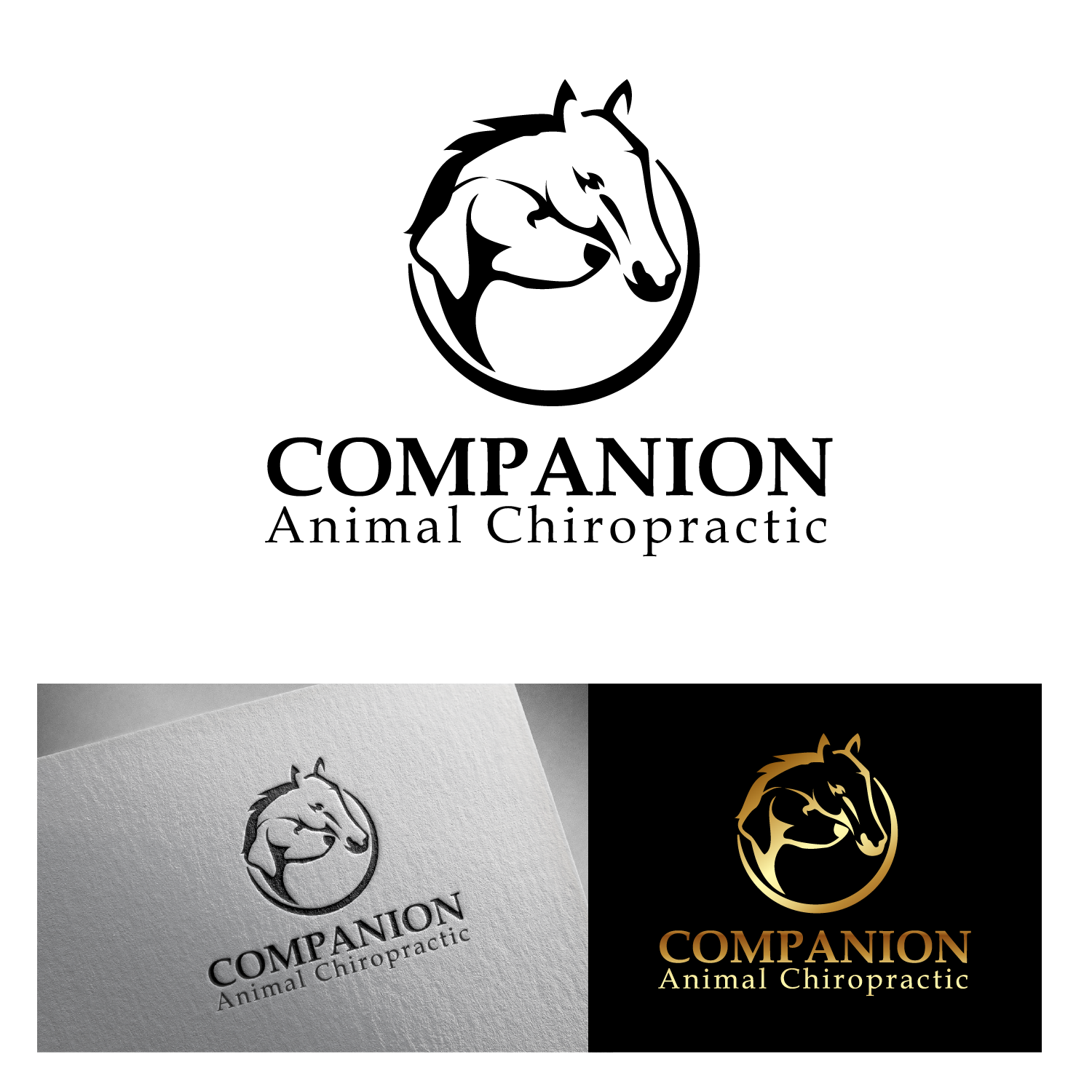 Logo-Design von kinan3 für Companion Animal Chiropractic | Design #18130760