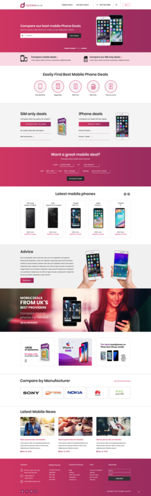 Web Design by pb for Right Deal Global Ltd | Design: #18146833