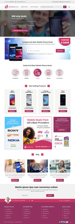 Web Design by pb for Right Deal Global Ltd | Design: #18146862