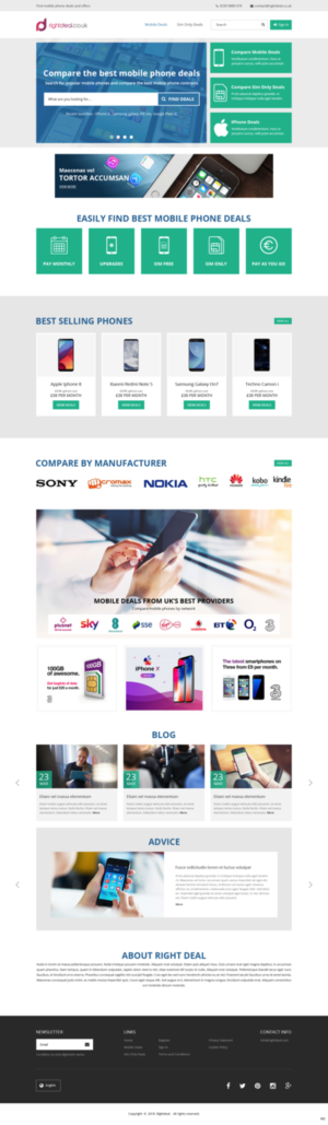 Web Design by pb for Right Deal Global Ltd | Design: #18156302
