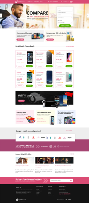 Web Design by Himanshi10 for Right Deal Global Ltd | Design #18144977