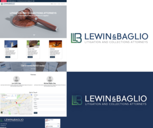 Lewin & Baglio: Litigation and Collections Attorneys | Diseño de Logo por Khoo