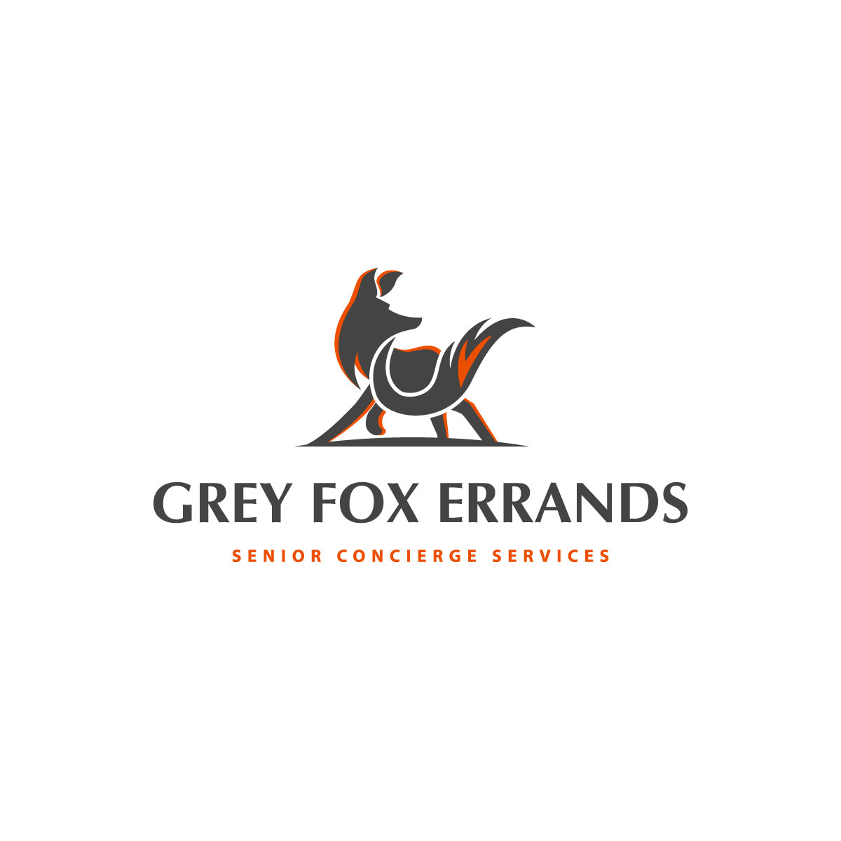 Logo Design by Pop-tart for Grey Fox Errands | Design #18127888