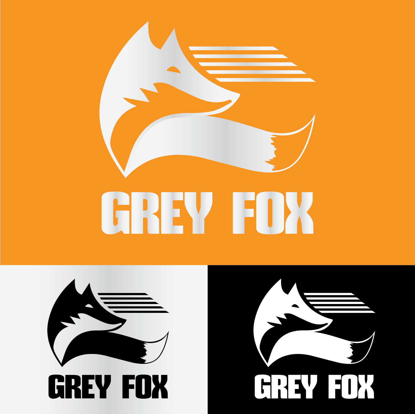 Logo Design by Abdell Oubell 2 for Grey Fox Errands | Design #18129683