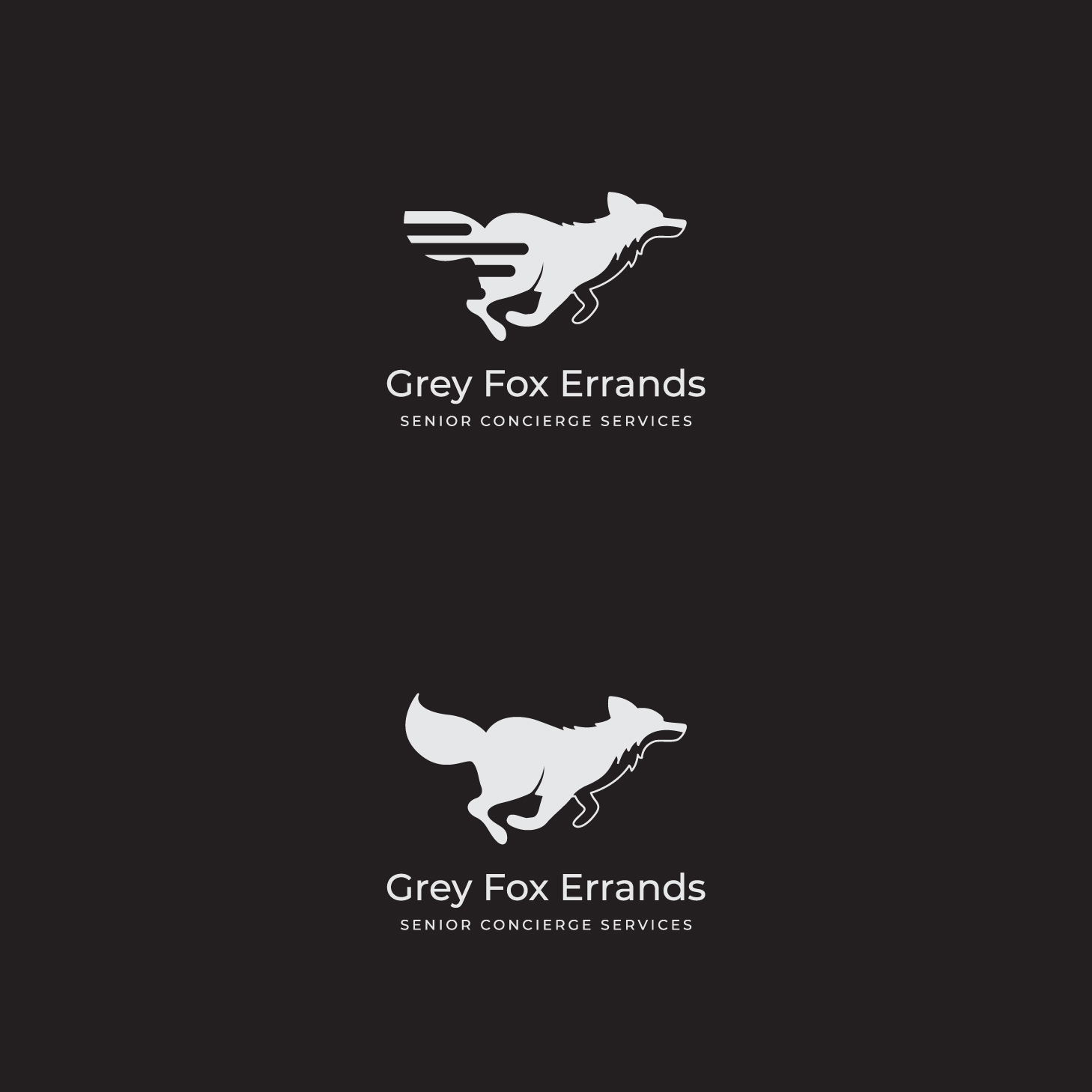 Diseño de Logo por greenblack para Grey Fox Errands | Diseño #18126182