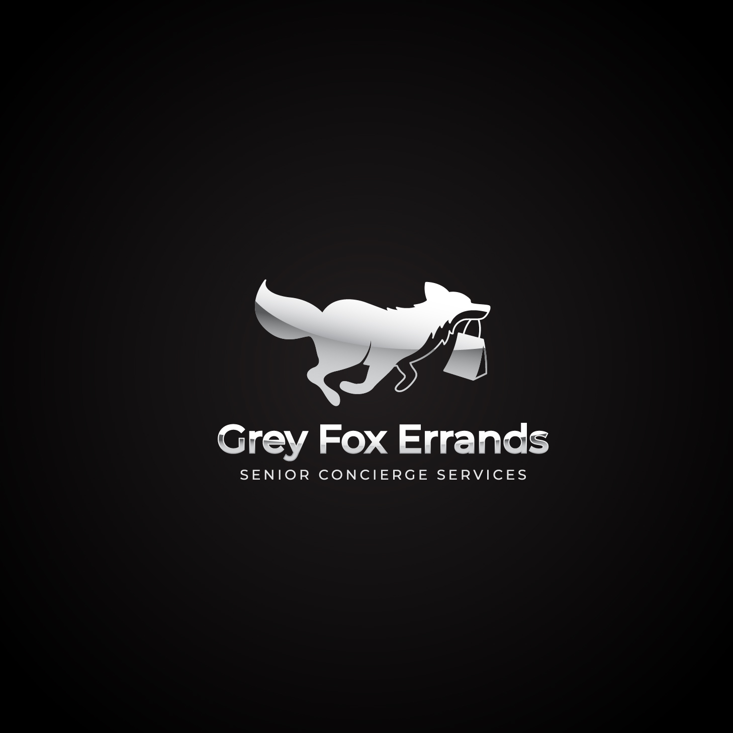 Logo Design by greenblack for Grey Fox Errands | Design #18126358