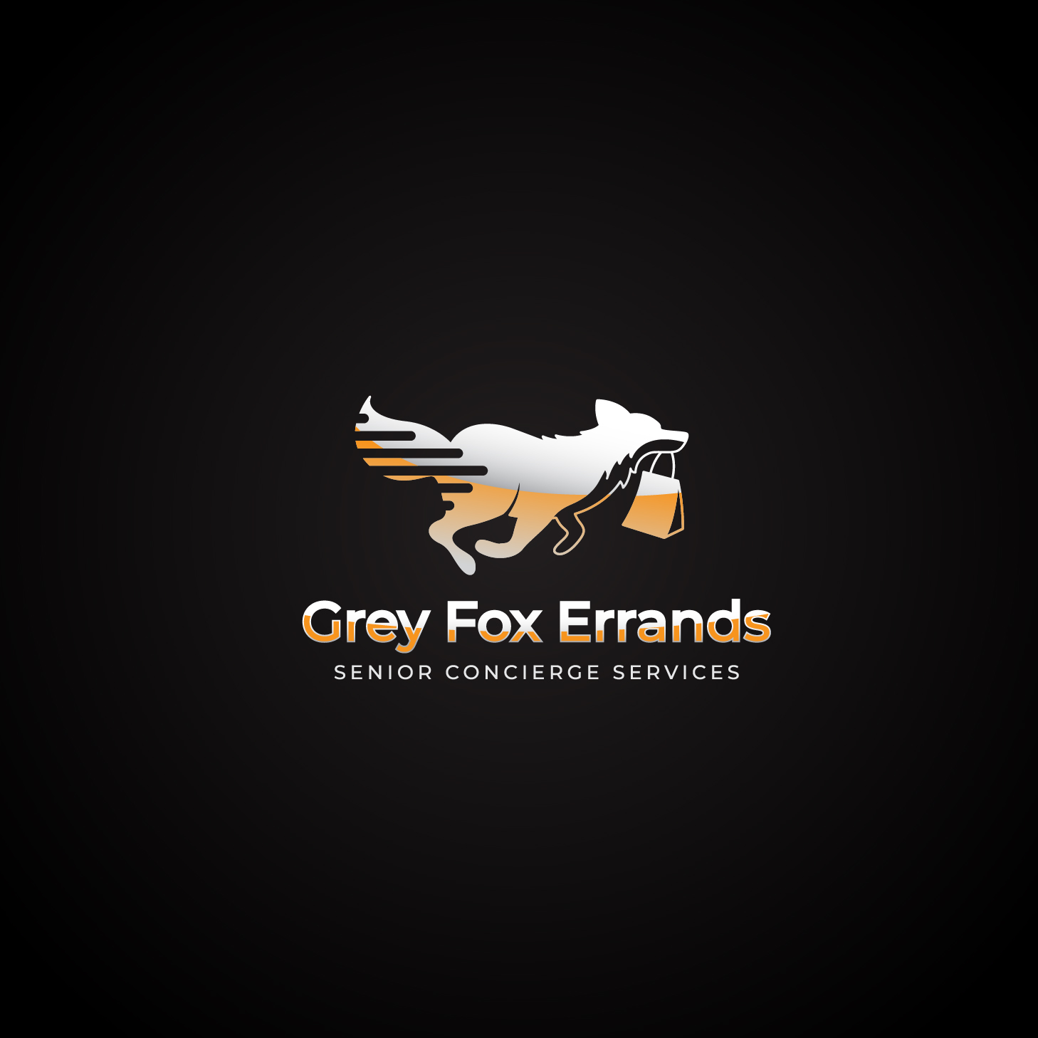 Logo Design by greenblack for Grey Fox Errands | Design #18127776