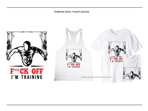 T-Shirt-Design von Thebookofjob für Pumping Iron Muscle Development | Design: #2850938