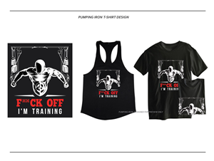 T-Shirt-Design von Thebookofjob für Pumping Iron Muscle Development | Design: #2850939