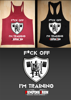 T-shirt Design by dsgrapiko for Pumping Iron Muscle Development | Design: #2818222