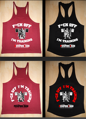 T-shirt Design by dsgrapiko for Pumping Iron Muscle Development | Design: #2820040