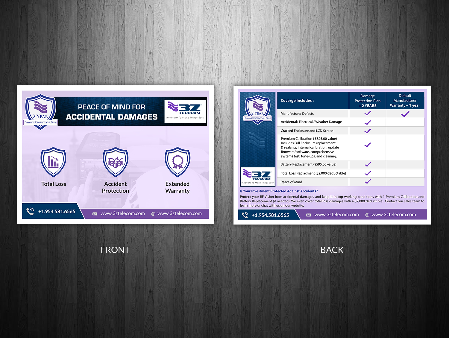 Design de Flyer par creative.bugs pour 3Z Telecom | Design #18147724