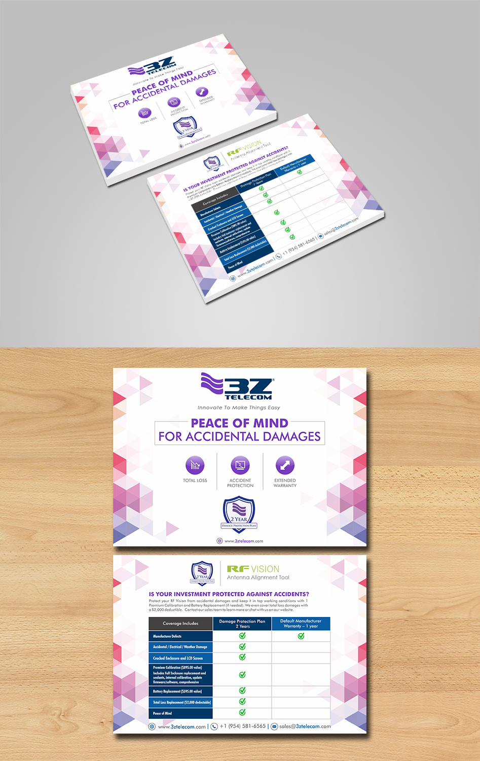 Design de Flyer par ecorokerz pour 3Z Telecom | Design #18142700