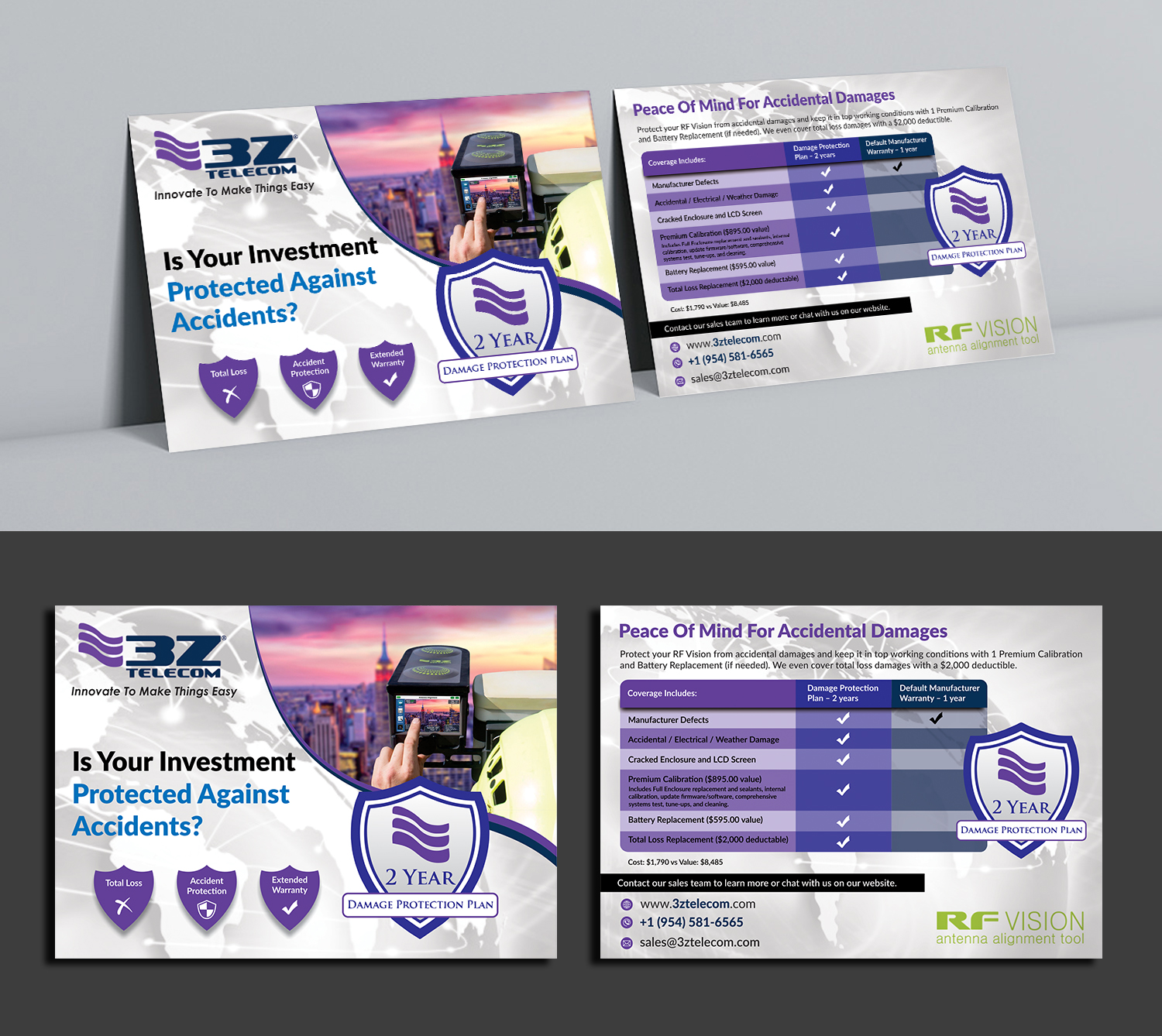 Flyer Design by ecorokerz for 3Z Telecom | Design #18239193