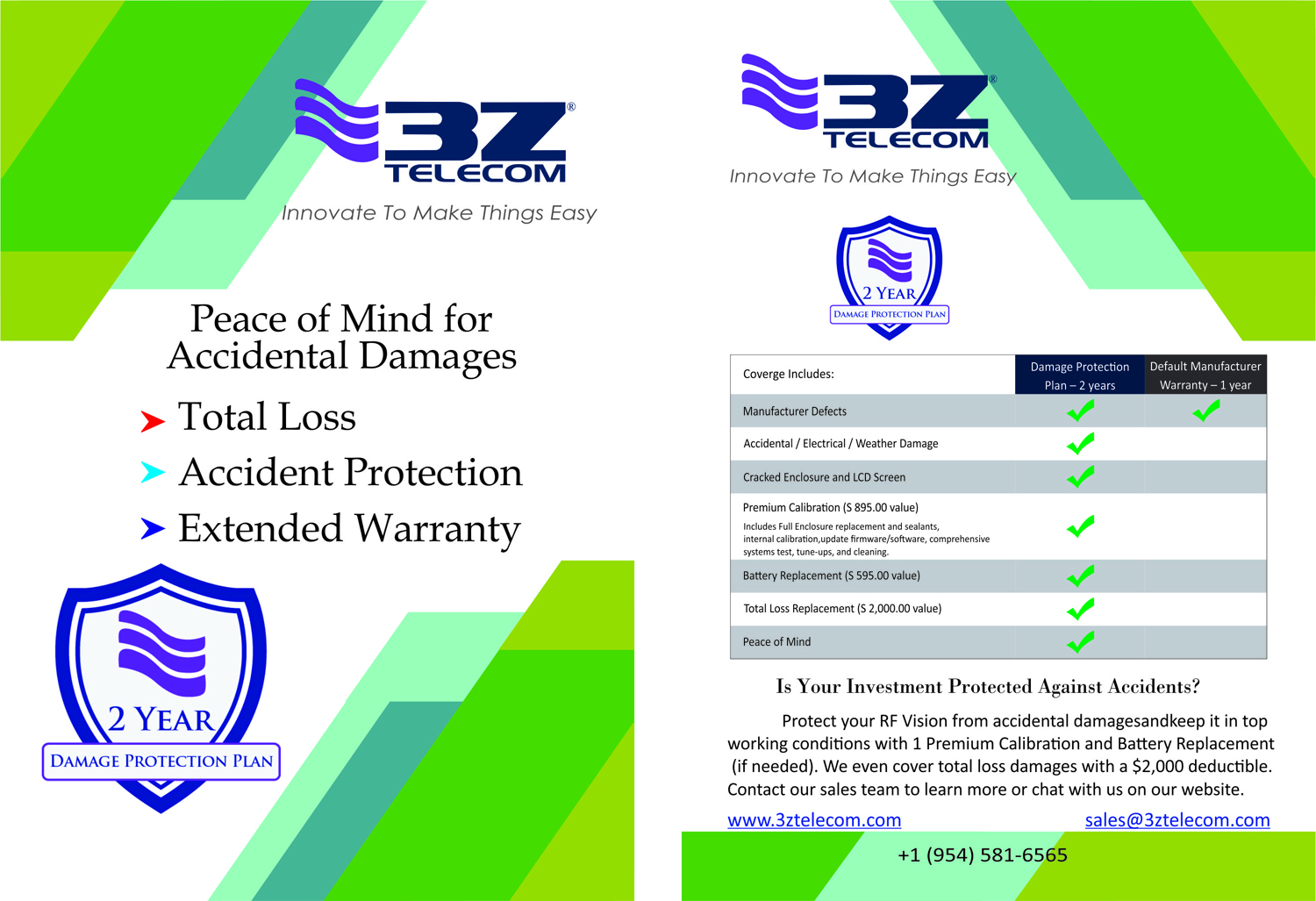 Diseño de Flyer por kavingraphics2710 2 para 3Z Telecom | Diseño #18143116