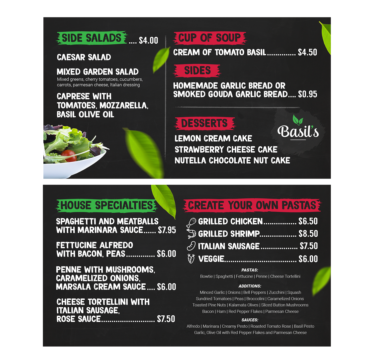 Design de Menu par Felipe Moura pour ce projet | Design #18175471