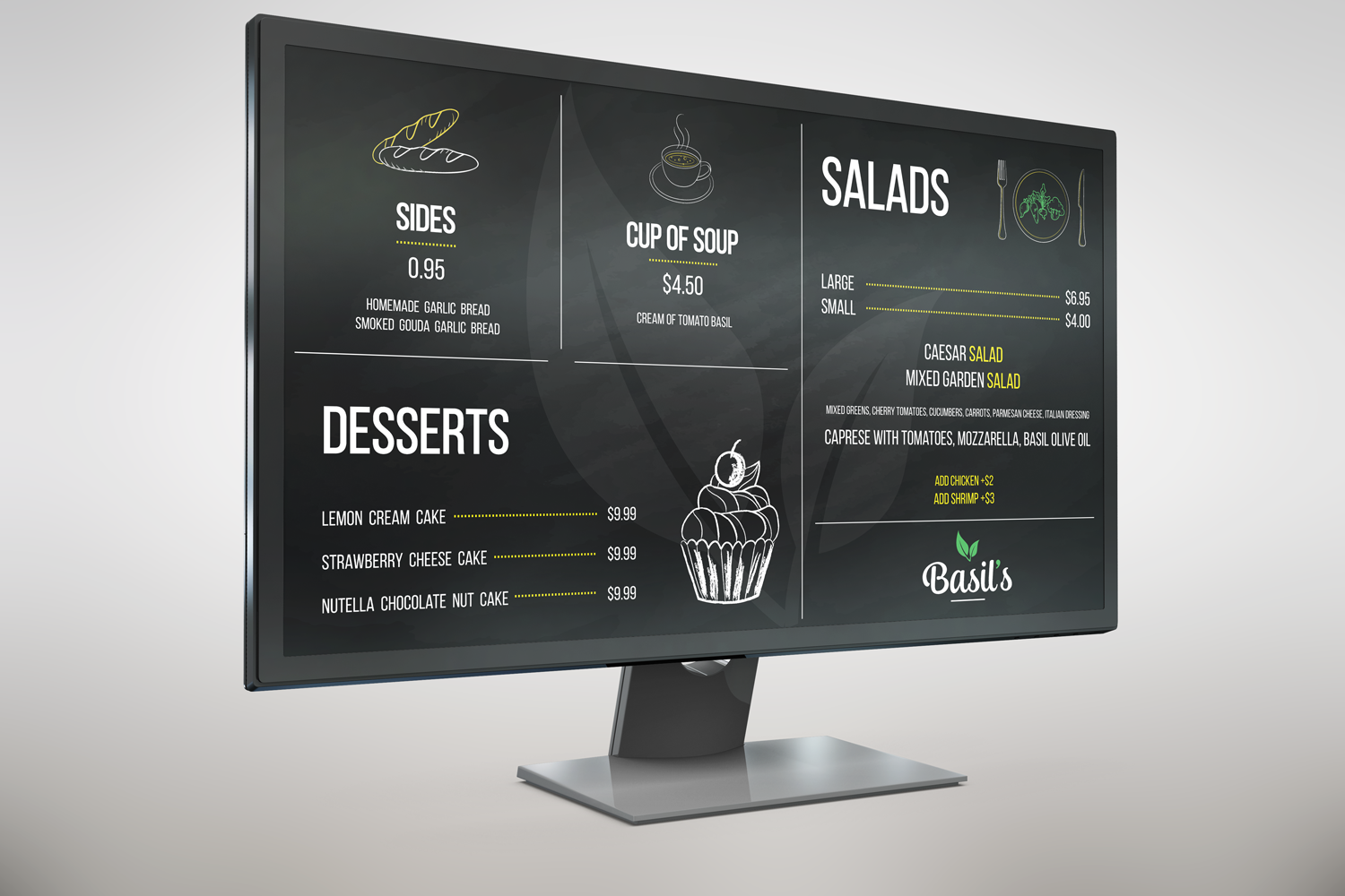 Menu Design by HamzaMalik for this project | Design #18135249