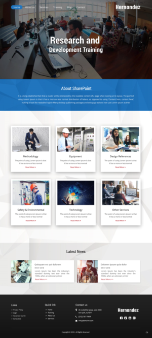 Web Design by pb for this project | Design: #18137229