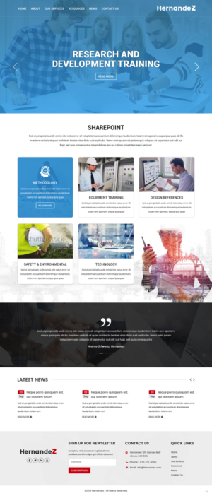 Web Design by pb for this project | Design: #18137230