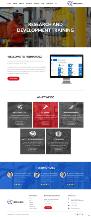 Web Design by pb for this project | Design: #18137235
