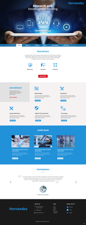 Web Design by pb for this project | Design: #18137256